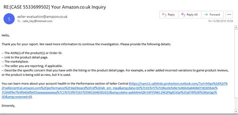 Genuine Amazon Email Or Spamphising General Selling On Amazon
