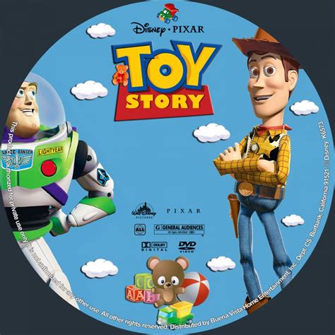 Toy Story Custom Dvd Labels Toy Story1 Dvd Covers