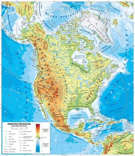 Ameryki Notatki Geografia