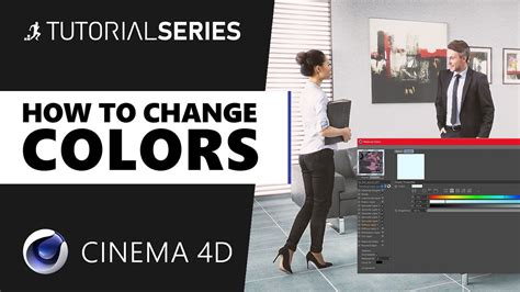 How To Change Colors Of Renderpeople 3d People In Cinema 4d