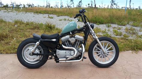 См., исправен, птс, без пробега. 2005 Harley Davidson Sportster XL 883 bobber - YouTube