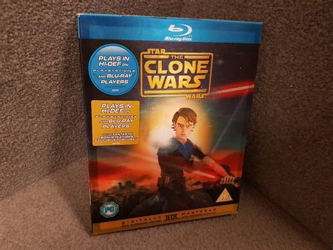 Star Wars The Clone Wars Blu Ray Importado Mx