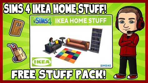 Sims 4 Ikea Home Stuff Free Stuff Pack Youtube