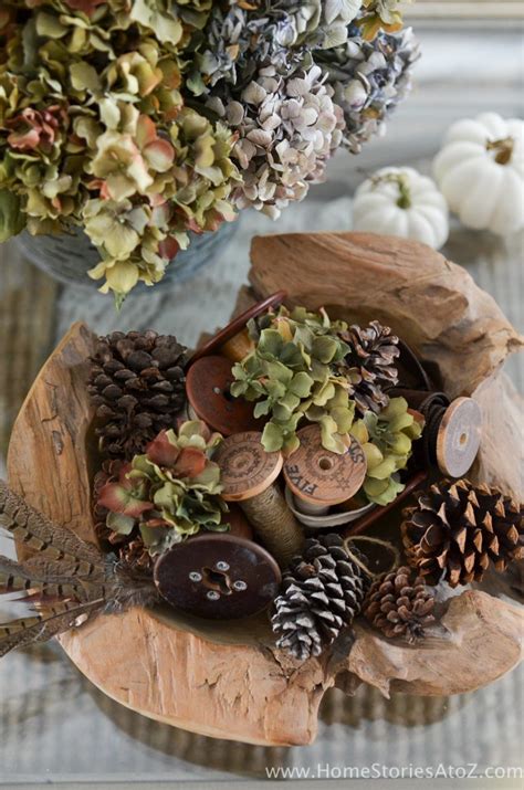 Fall decor calls for intense shades of rusty orange, buttercup yellow, cranberry red, and tawny or chestnut brown. DIY Home Decor: Fall Home Tour