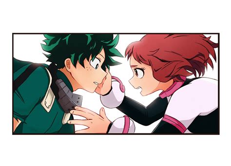 Deku X Uraraka Sleep