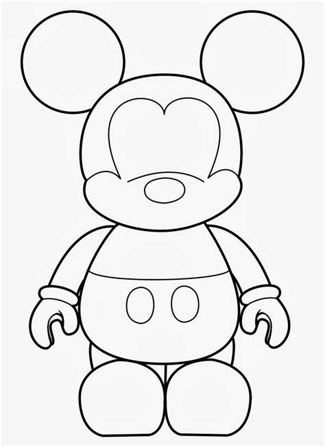 Cut Out Mickey Mouse Printables