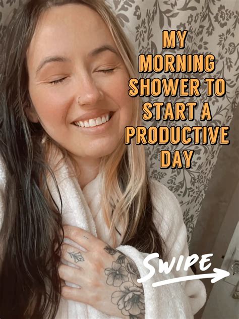 My Morning Shower To Start A Productive Day Gallery Posted By Stephanie Hope Lemon8
