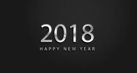 Wallpaper 1360x728 Px 2018 Wallpaper Happy New Year 2018 Happy New