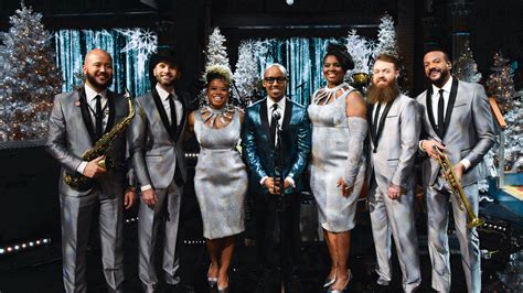 Watch The Late Show With Stephen Colbert “winter Wonderland” Louis Cato And The Late Show Band