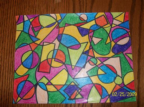 Pin By Steph Money On Kids Art And Craft Geometric Shapes Art