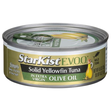 Save On Starkist Evoo Solid Yellowfin Tuna In Extra Virgin Olive