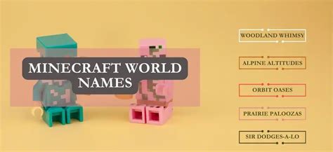 275 Minecraft World Names Explore Ultimate World Titles Brand Makers
