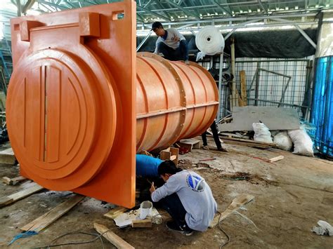 Pintu Klep Irigasi Otomatis Fiberglass Besar | Adjienyoman Fiberglass
