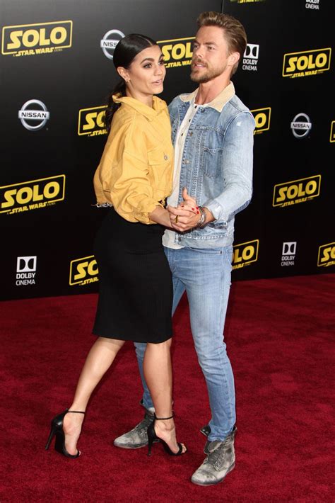 Hayley Erbert And Derek Hough At Solo A Star Wars Story Premiere In