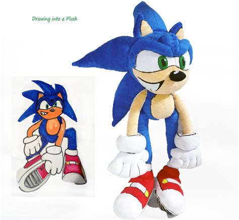 Custom Plush Just Like Sonic Adventure 2 With Soap Shoes Etsy Uk