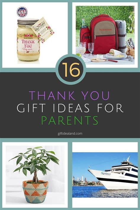30 gift ideas for the parents who have everything; 16 Great Thank You Gift Ideas For Parents | Best thank you ...