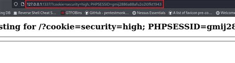 Dvwa Xss Reflected Pentest Journeys