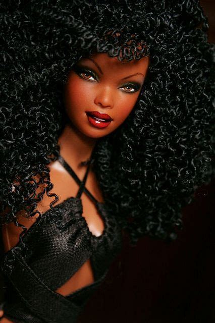 Black Barbie Beautiful Barbie Dolls Natural Hair Doll