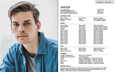Don't write 'cv' or 'curriculum vitae' as it's a waste of space. How to Format Your Musical Theater Resume — Musicnotes Now