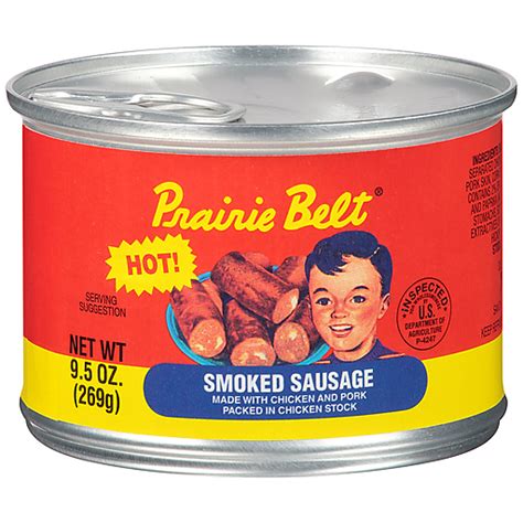 Prairie Belt Hot Smoked Sausage Hispanic Foodtown