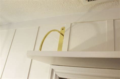 Diy Simple Above The Door Bathroom Storage Shelf