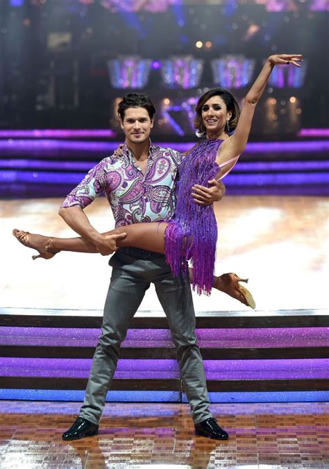 anita rani with partner gleb savchenko pose during the strictly come dancing live tour 2016