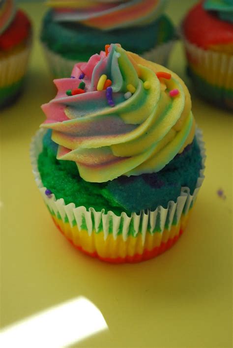 Amazing Rainbow Cupcakes Pt. Deux-AND A VIDEO! | The Domestic Rebel