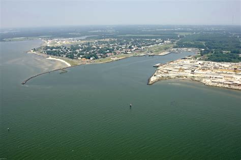 Cape Charles Harbor Inlet in Cape Charles, VA, United States - inlet