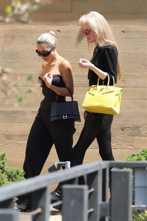 Kim Kardashian Out For Lunch With Laura Arrillaga Andreessen At Nobu