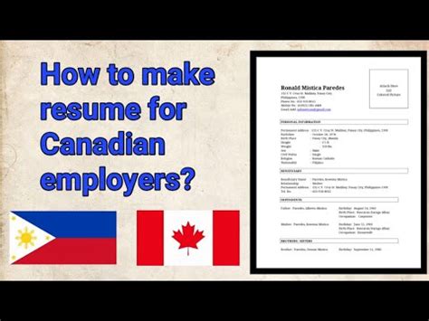 Write an engaging resume using indeed's library of free resume examples and templates. Paano gumawa ng Resume for Canadian employers | OFW ...