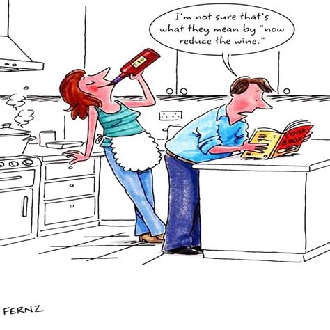 Cooking Lessons Cartoon Jokes Wine Jokes Wine Humor