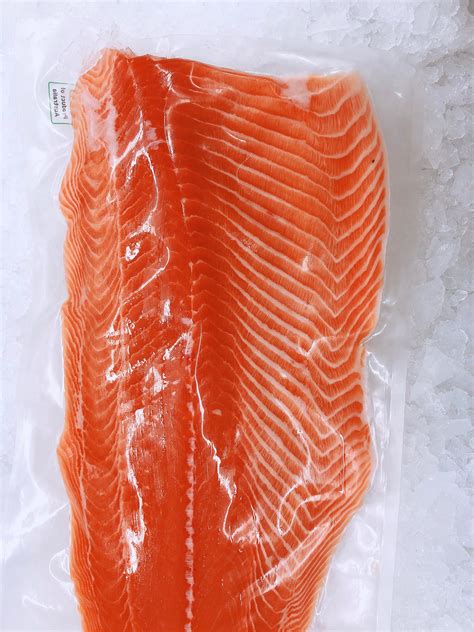 Claudios Seafoods Bulk Purchase Huon Salmon Sides Fully Trimmed 1kg