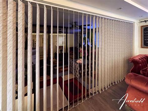 Vertical Blinds As A Room Divider Furniture And Home Living Home Decor