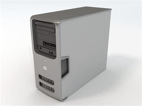 Dell Computer Tower 3d Model 3ds Max Files Free Download