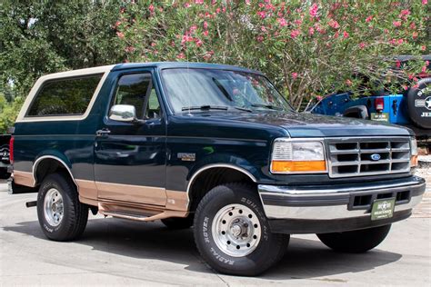 Used 1995 Ford Bronco Eddie Bauer For Sale 18995 Select Jeeps Inc
