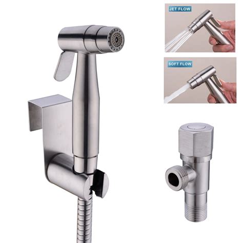 Functions Toilet Bidet Spray Hand Bidet Faucet Shower Shattaf Bathroom Hand Held Sprayer