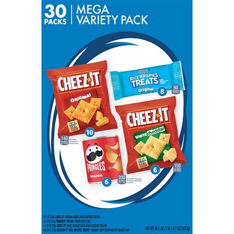 Buy Kelloggs Mega Variety Pack Mvp Snacks Lunch Snacks Office And