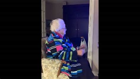 Year Old Grandma Dances While Watching Super Bowl Halftime Show On