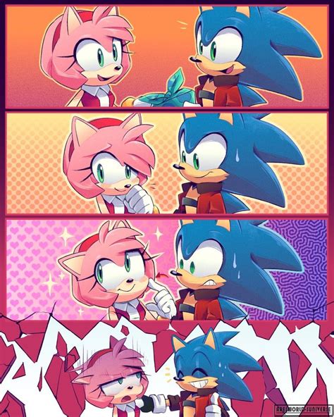 Pin By Mre64 On Sonic Fanart Sonic And Amy Sonic Funny Hedgehog Art