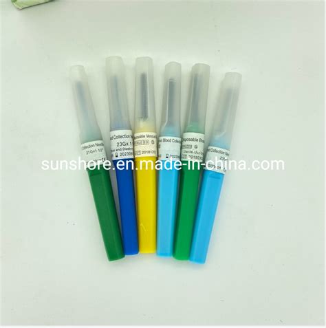 Disposable Safety Medical Blood Lancet Collection Needle Pen Type