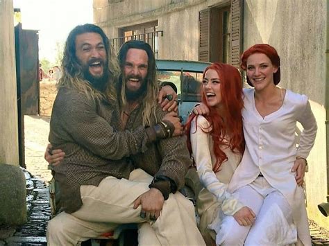 passion of cinema on instagram “jason momoa and amber heard stunt doubles 📷 🌹 aquaman 🎬 2018