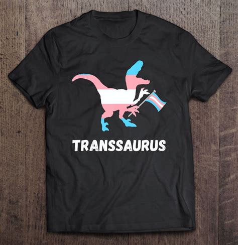 Trans Dinosaurs Transexual Dino Lgbt Pride Transgender T Rex Tank Top T