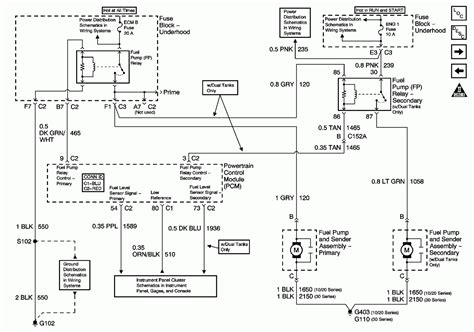 2003 Chevy Silverado 1500 Fuel Pump Wiring Diagram Wiring Digital And
