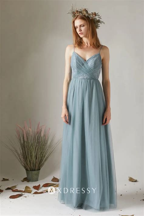 dusty blue tulle dress dresses images 2022