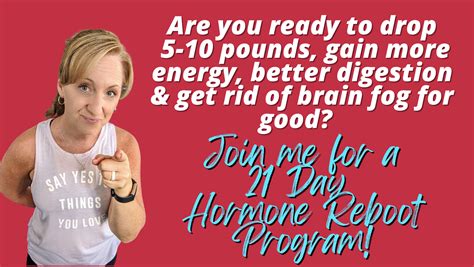 21 Day Hormone Reboot Program Fit Chick Express