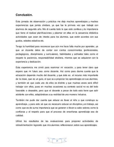 Informe De Observacion Y Práctica Esc Josefa O