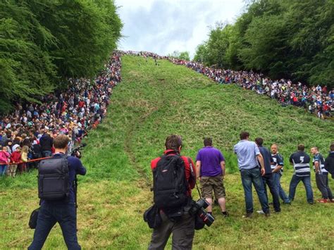 Coopers Hill Cheese Rolling Cheese Rolling British Isles Cooperation