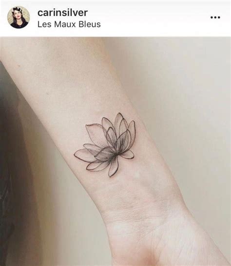 Pin By Buse Aysse On Marcus7692boy Water Lily Tattoos Flower Wrist