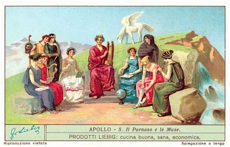 The Muses on Mount Parnassus stock image | Look and Learn