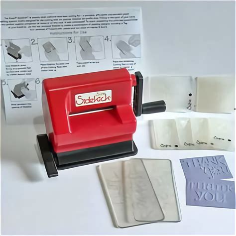 You can adjust characters from 7 or 10 per inch and from top to buttom 11 lines of embossing. Card Embossing Machine for sale in UK | View 44 bargains
